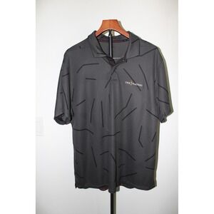 Nike Tiger Woods Collection The Players Golf Polo Shirt Gray Mens Large NWOT